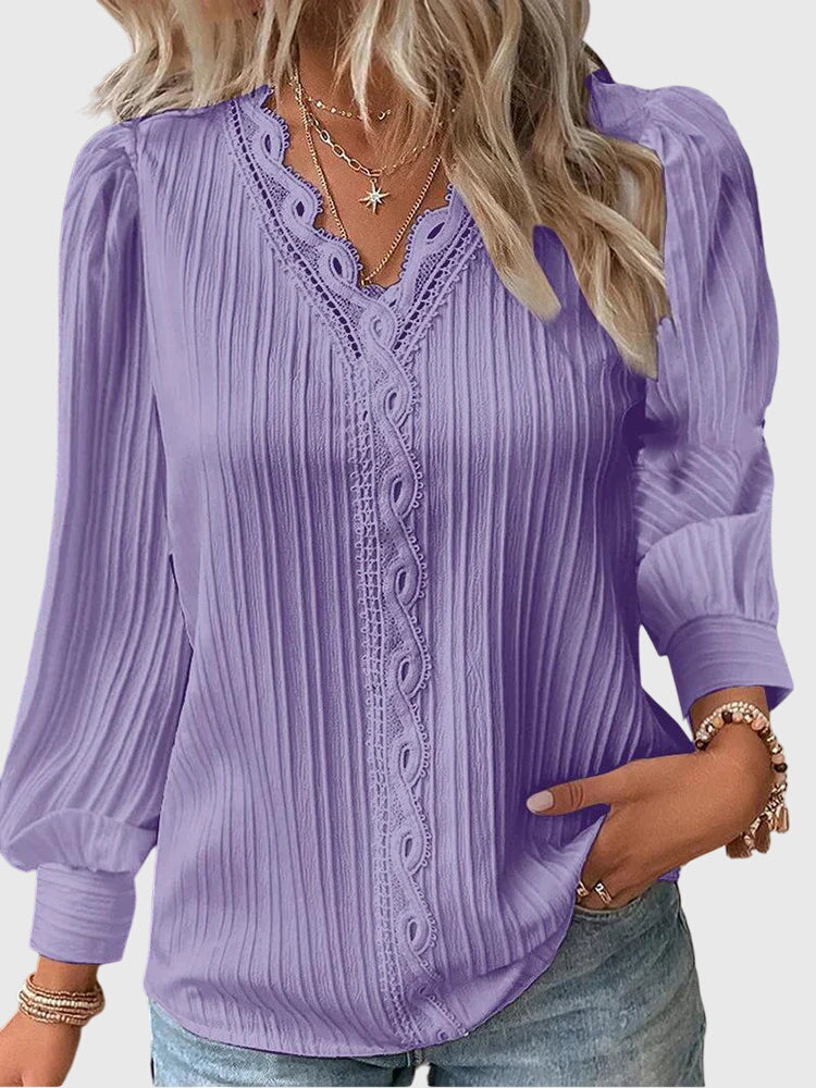 Andrea | Blusa de punto elegante
