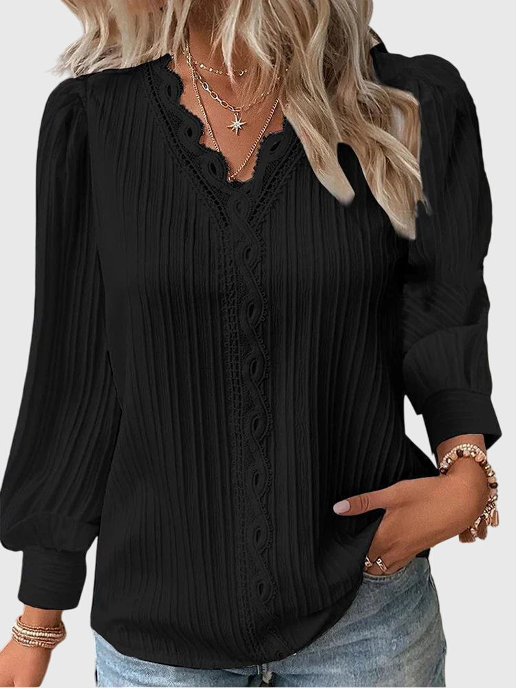 Andrea | Blusa de punto elegante