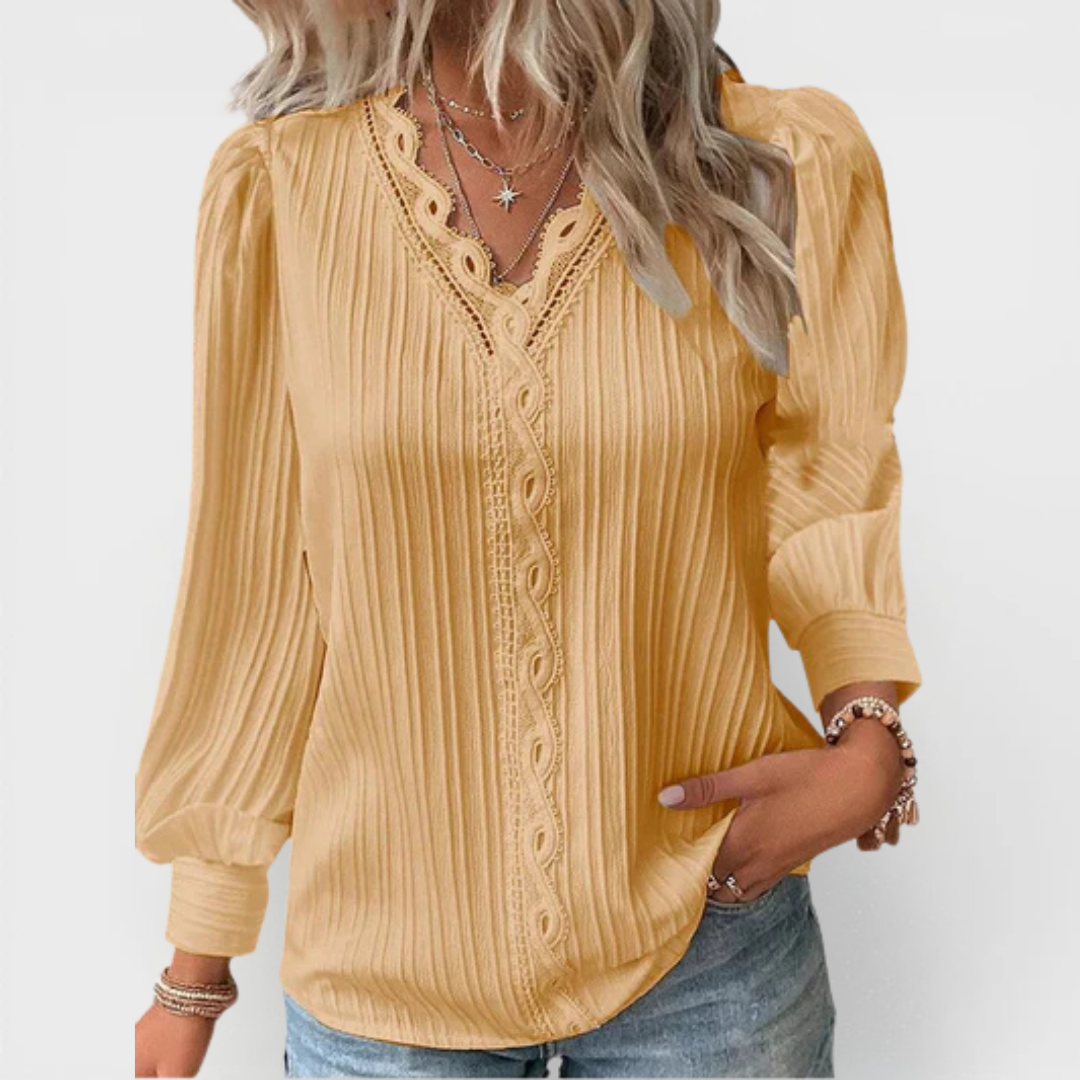 Andrea | Blusa de punto elegante