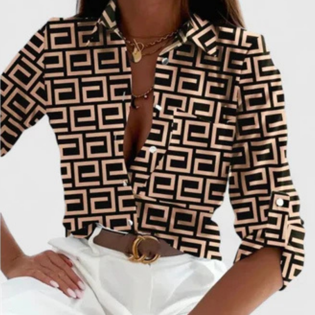 Lisette | Blusa elegante de manga larga