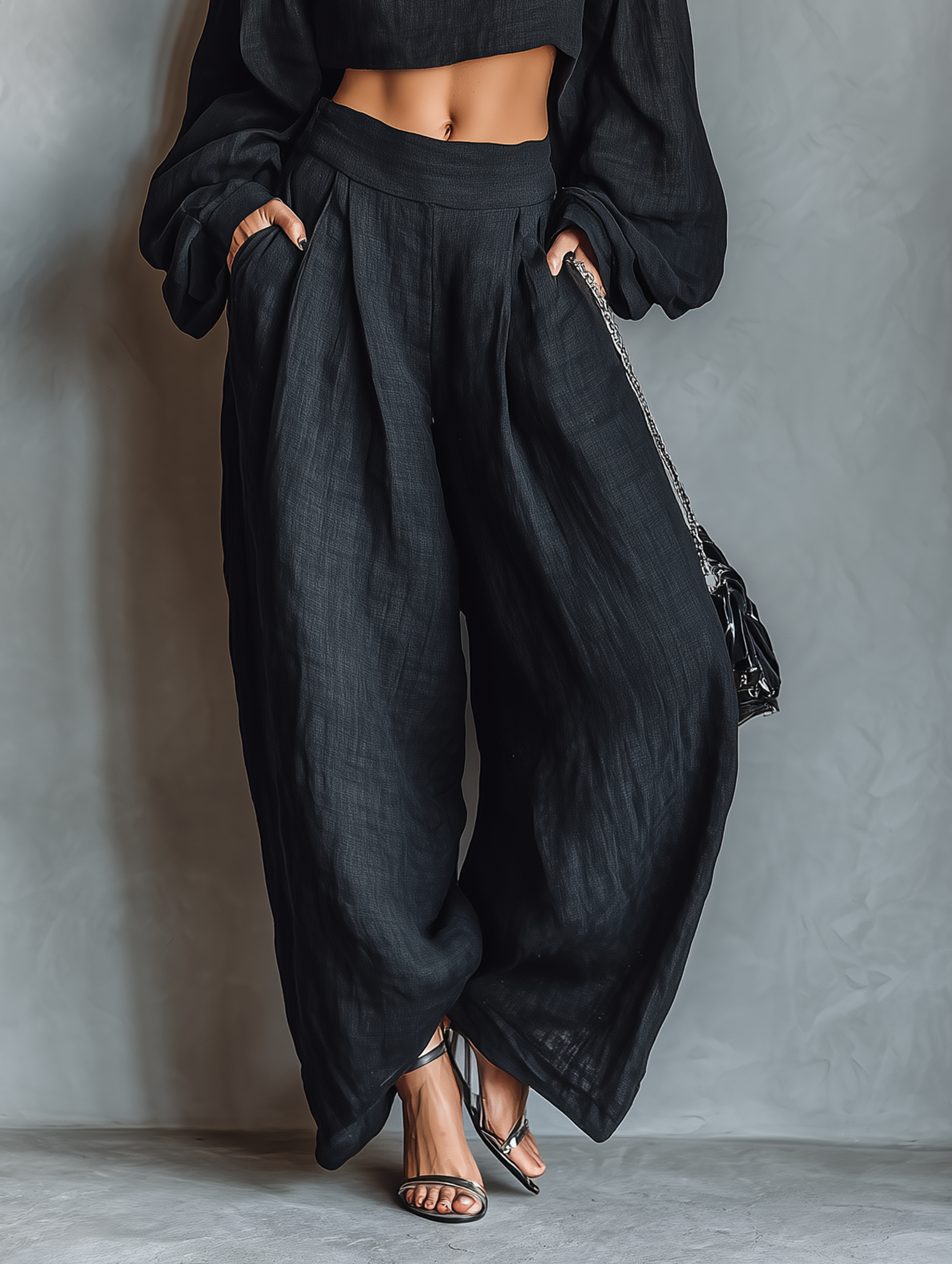 CONJUNTO NOIR ELISIA | ELEGANCIA CONTEMPORÁNEA