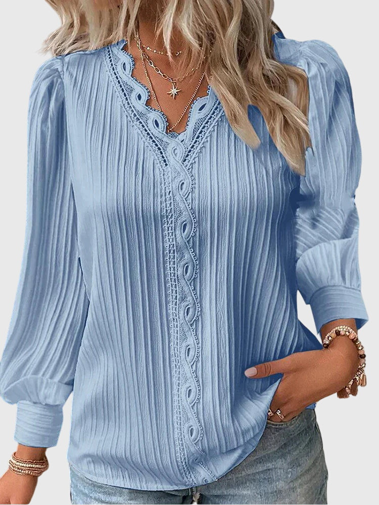 Andrea | Blusa de punto elegante
