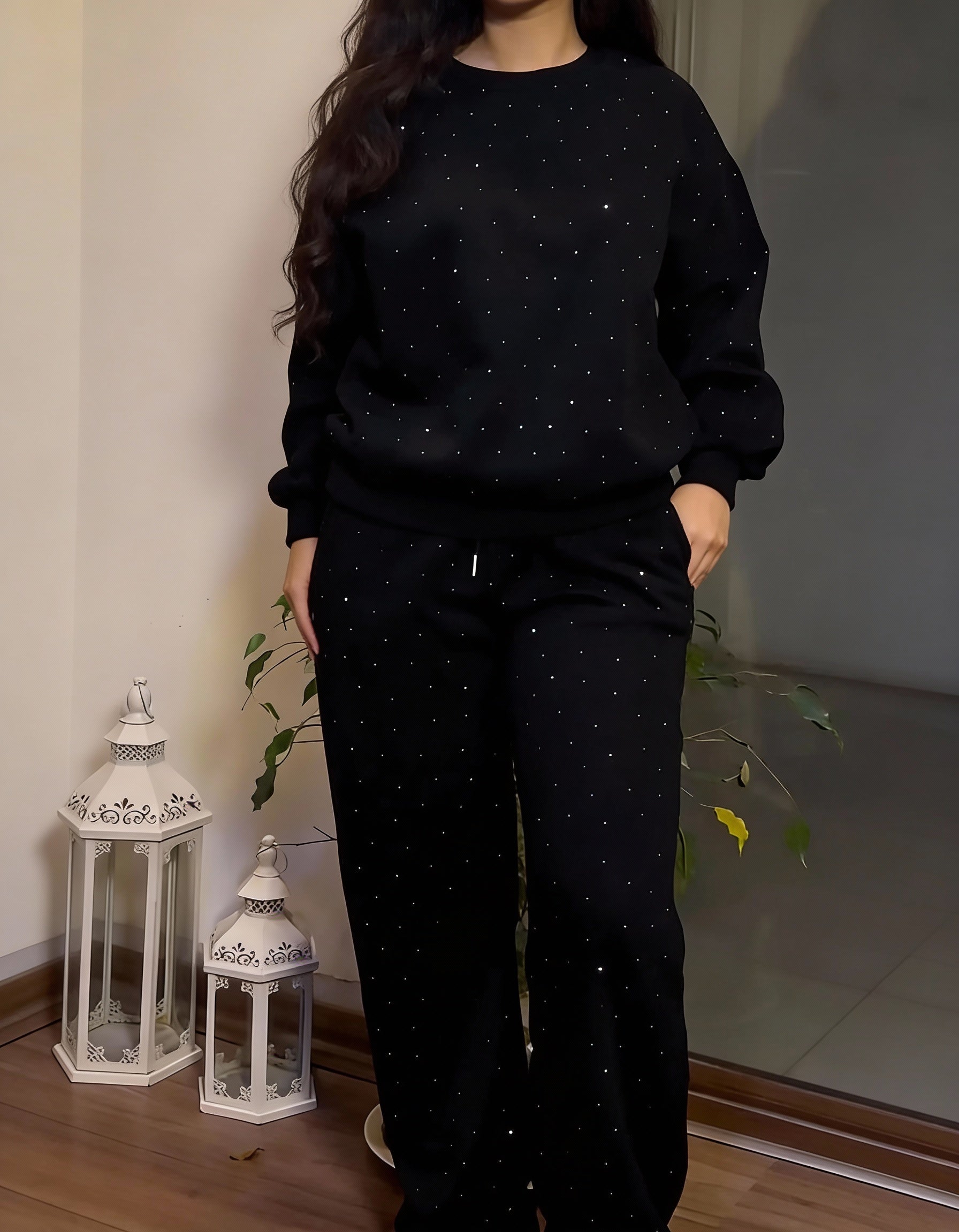 LUXE SHIMMER™ – CONJUNTO BRILLANTE DE DOS PIEZAS