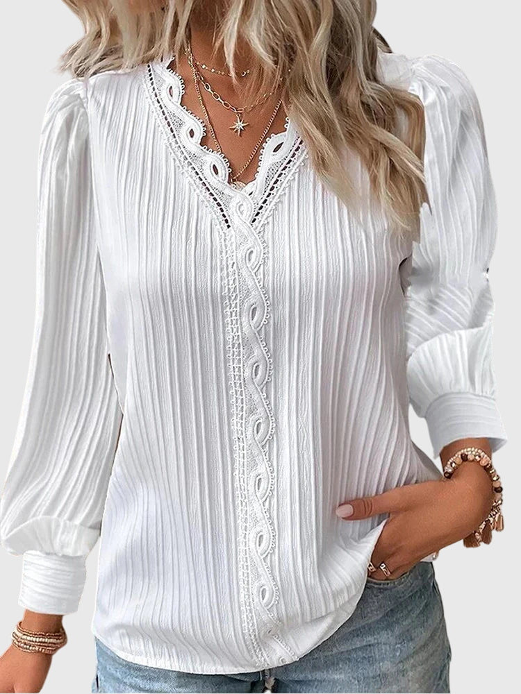 Andrea | Blusa de punto elegante