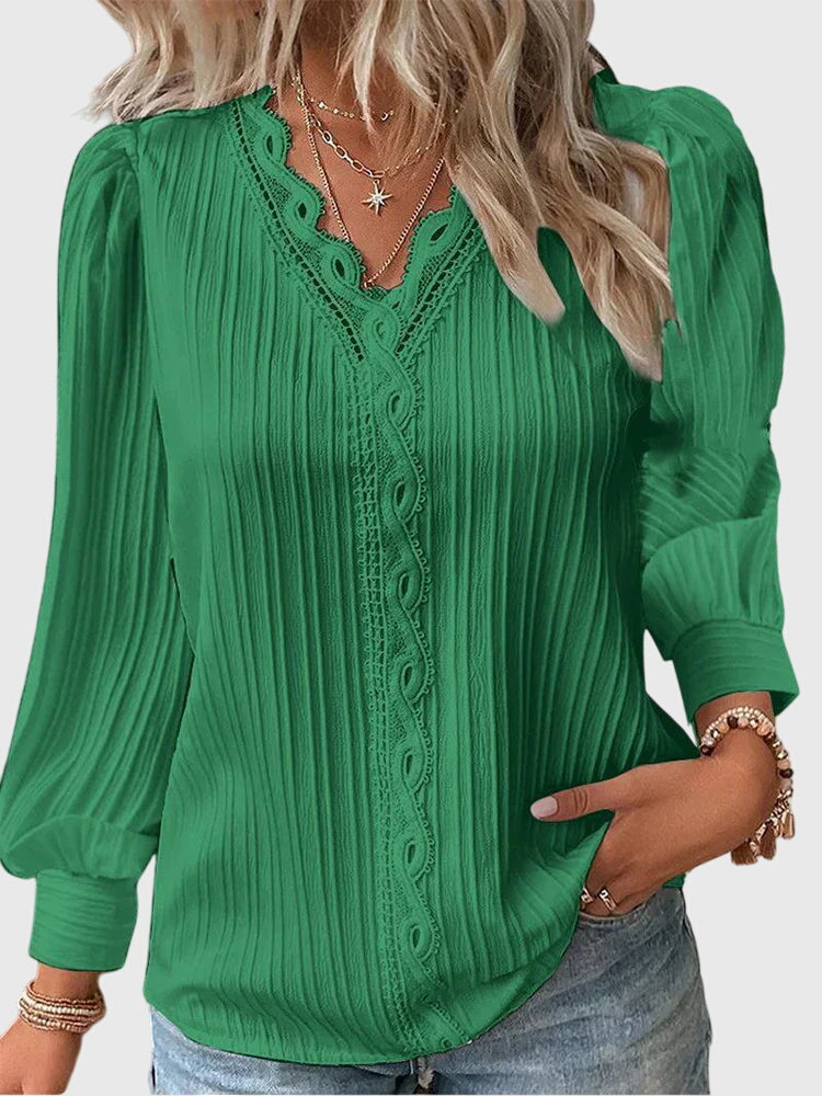 Andrea | Blusa de punto elegante